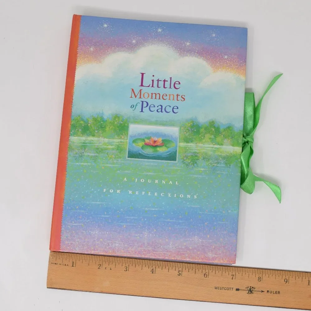 Little Moments Peace Journal For Reflections Andrea Alban Gosline Lisa Bossi New